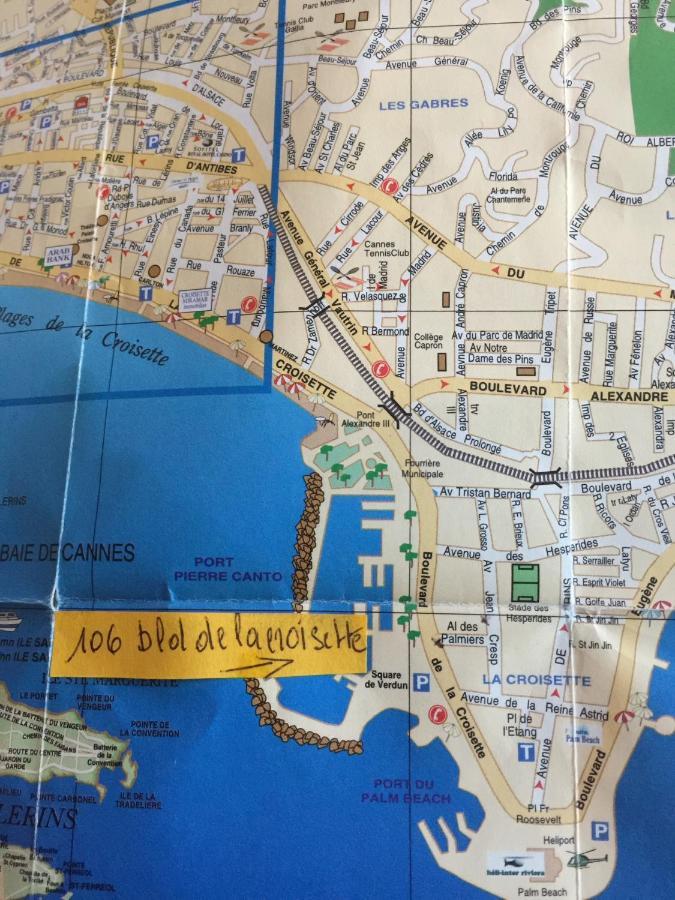 Cannes Croisette &Palm Beach,Parking Bagian luar foto