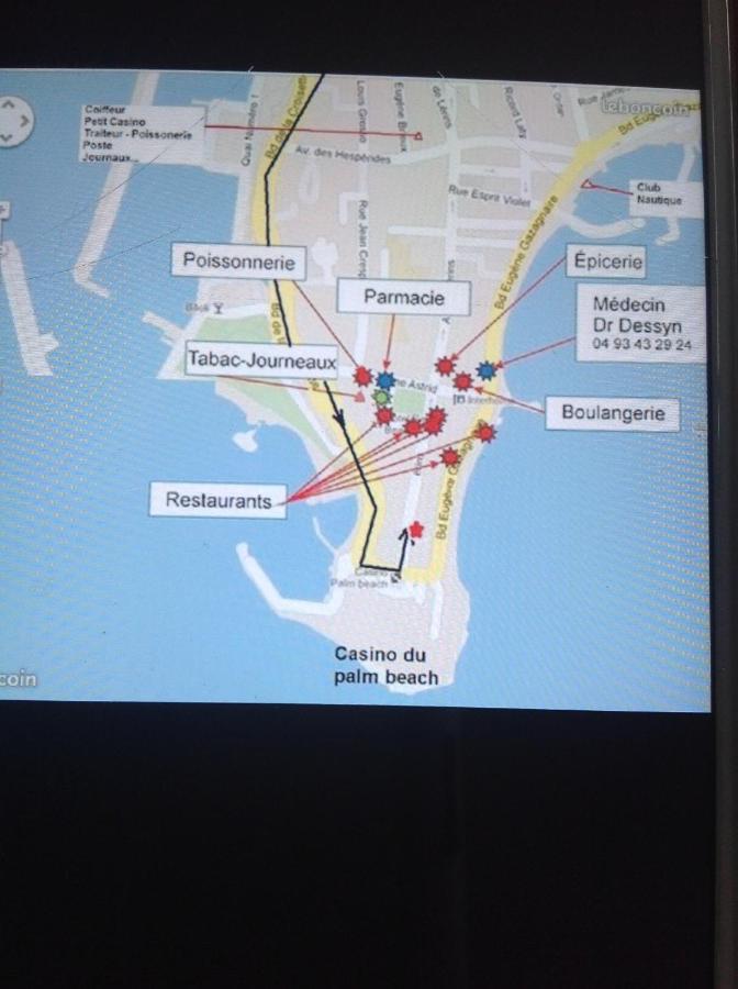 Cannes Croisette &Palm Beach,Parking Bagian luar foto